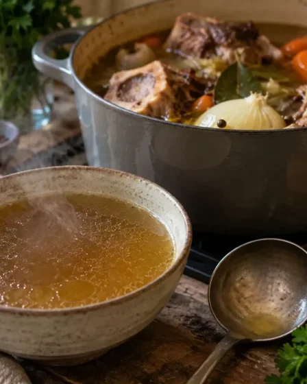 Bouillon d’os maison