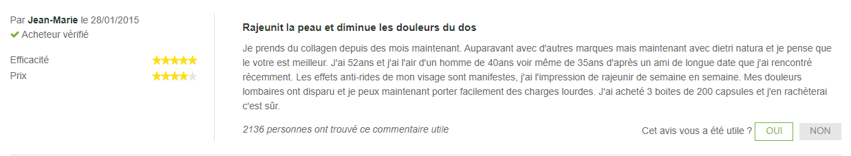 avis collagène marin dieti natura 2