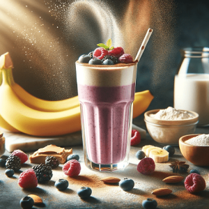 préparation recette smoothie collagène