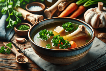 recette bouillon d'os collagène