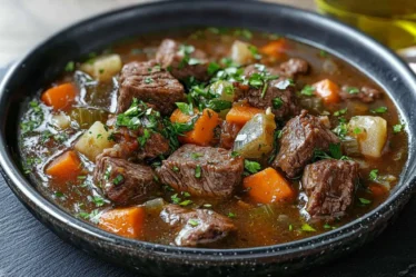 recette soupe de queue de bœuf