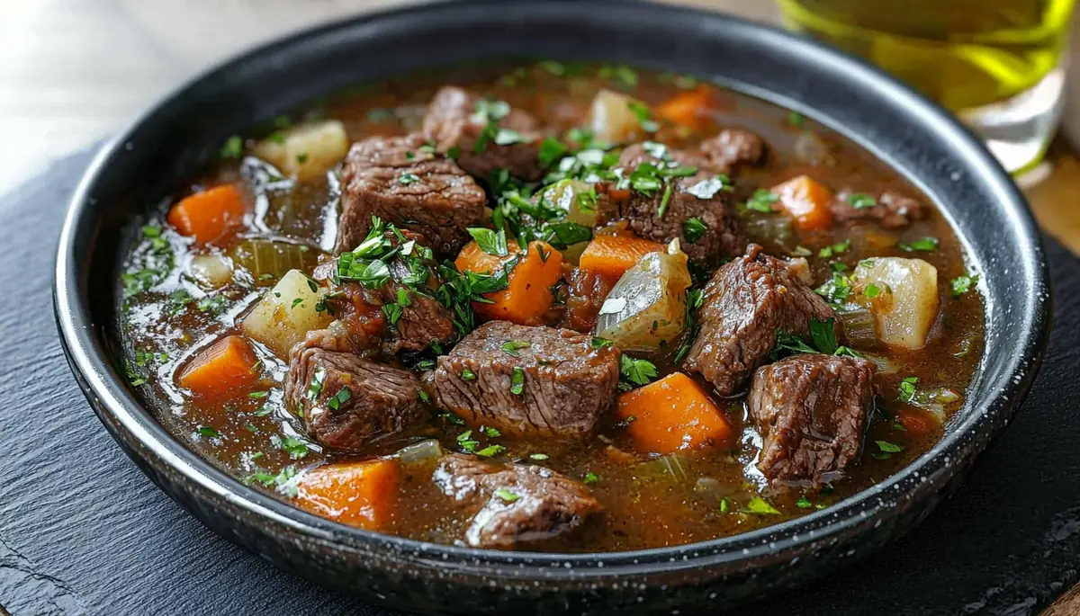 recette soupe de queue de bœuf