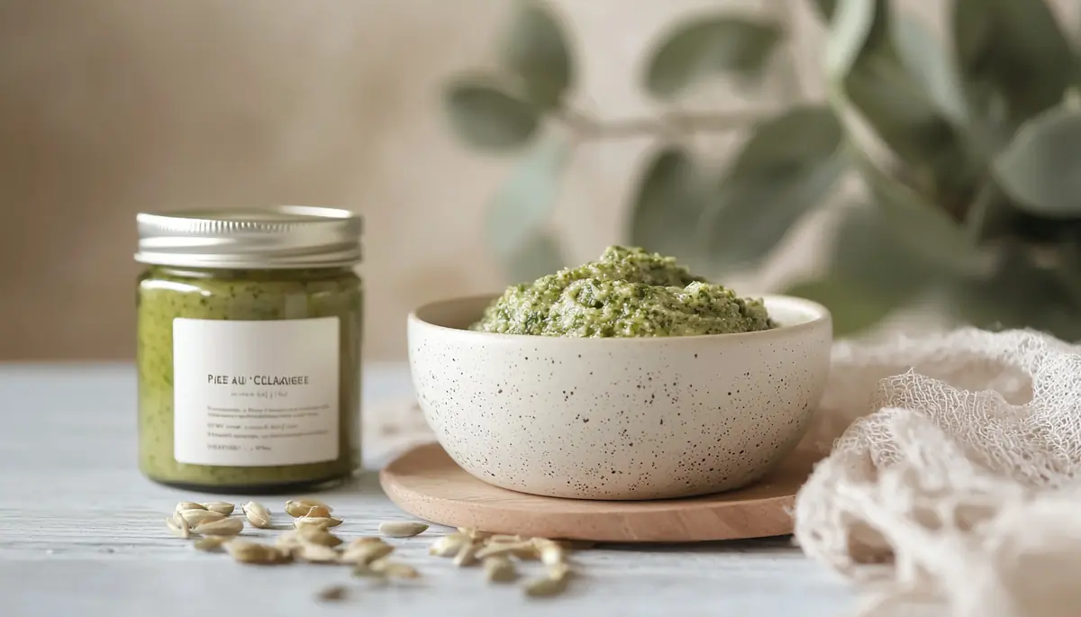 recette Pâtes au pesto et collagène