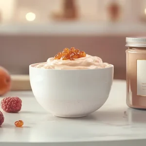 recette du Yaourt bowl fruits et collagène