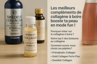 Les meilleurs compléments de collagène à boire