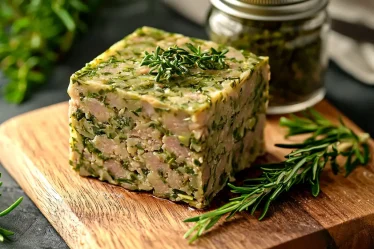 recette Terrine de pieds de porc aux herbes fraîches