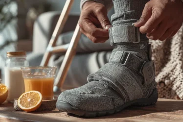 fracture de fatigue du pied et collagène