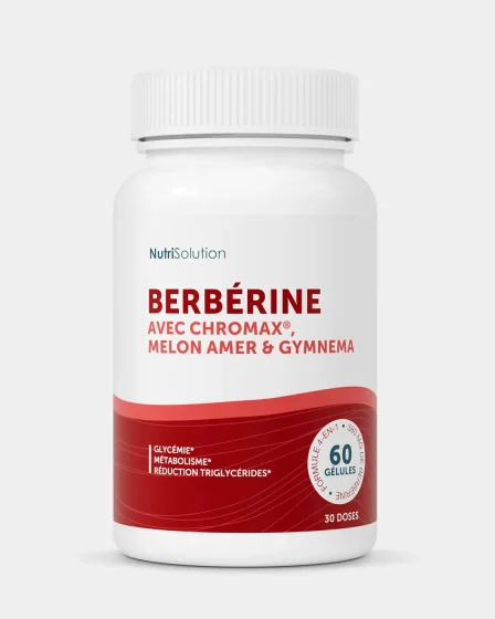 Berbérine NutriSolution complément glycémie et métabolisme