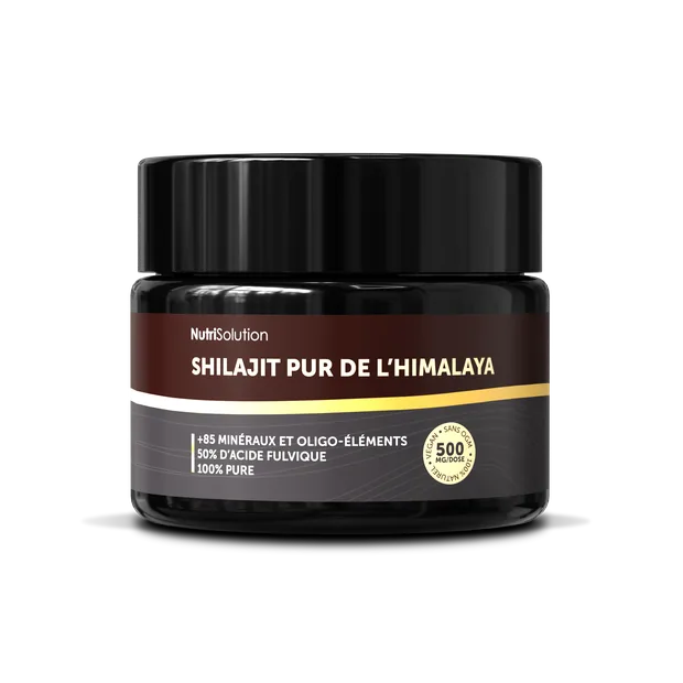 Shilajit NutriSolution avis résine pure de l Himalaya
