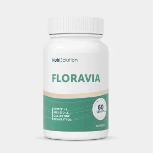 Flacon officiel Floravia NutriSolution de 60 gélules